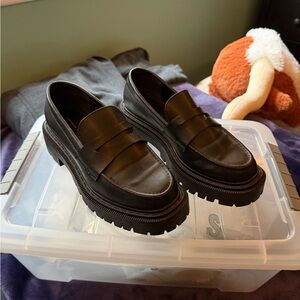 Classic Black Loafers for Women